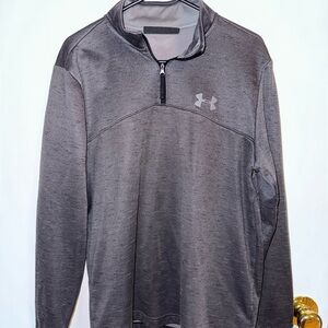 LG Men's Dark Gray Quarter-Zip Jacket